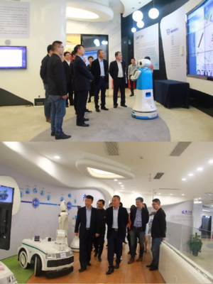 热烈欢迎南昌市领导一行莅临中智科创参观指导
