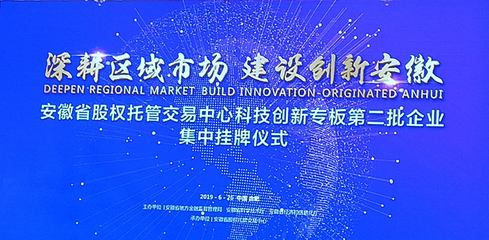 梯易优成功挂牌安徽省科创板，科技创新引领新发展